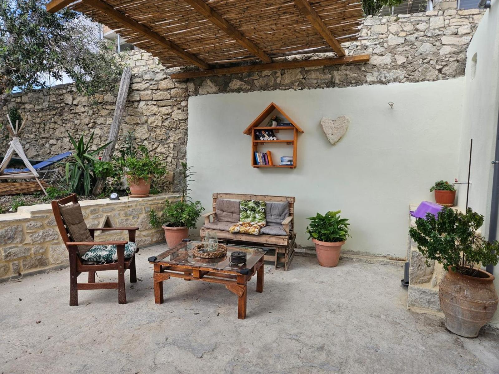 Papas Apartments Moírai Dış mekan fotoğraf